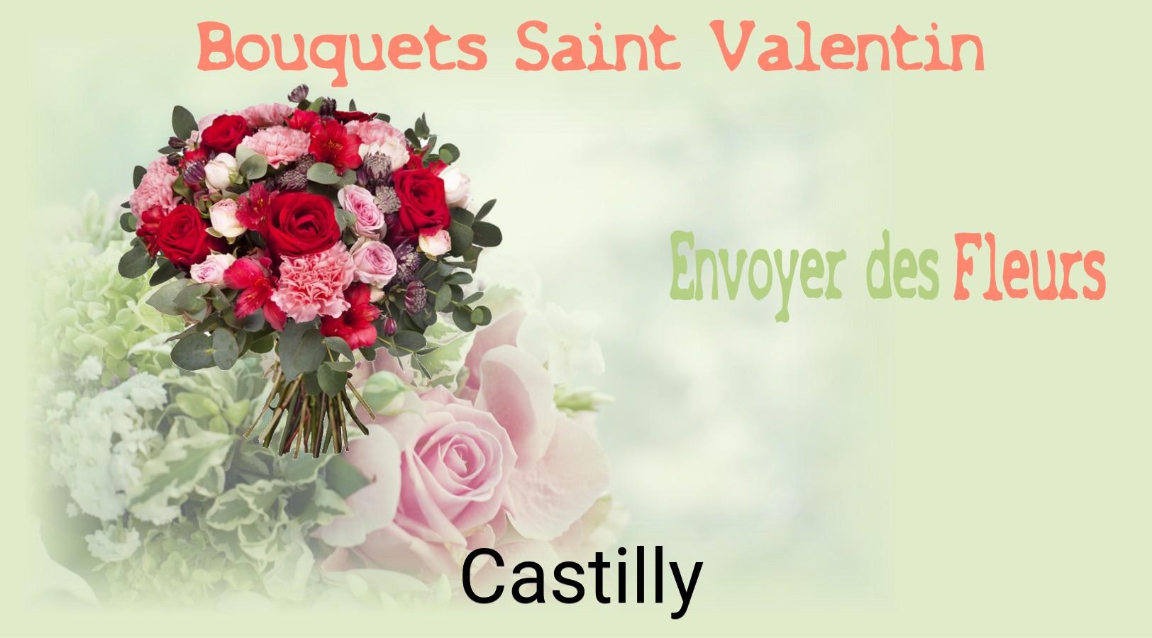 Roses de Saint-Valentin livrées à Castilly
